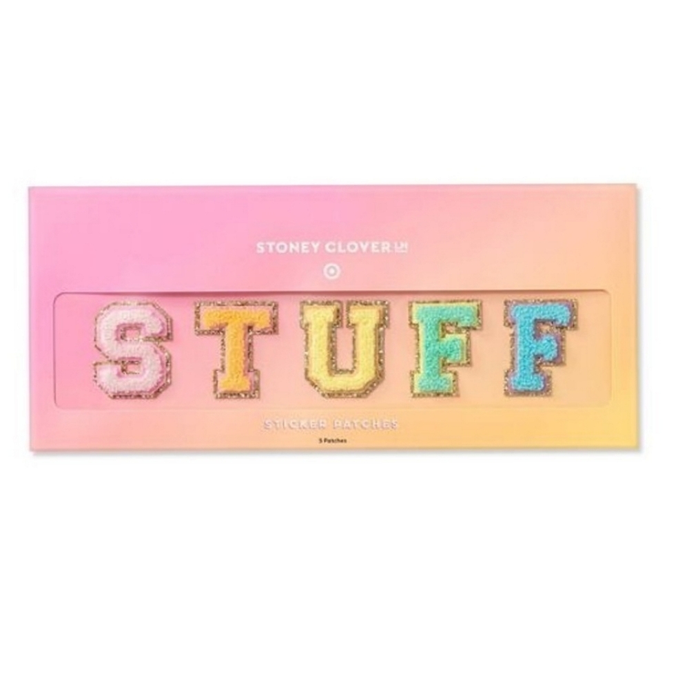 Stoney Clover Ln x Target "STUFF" DIY Patches NWT